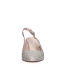 Lella Baldi Scarpe con Tacco Beige da donna