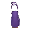 Lella Baldi Sandali Viola da donna