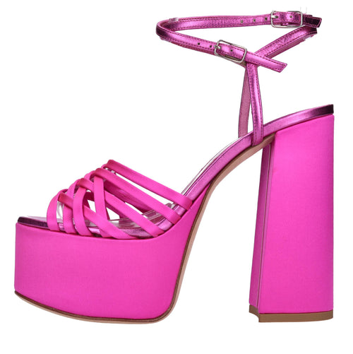 Lella Baldi Sandali Fucsia da donna