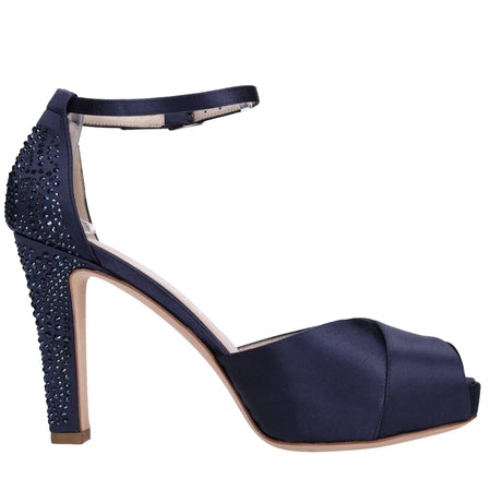 Lella Baldi Sandali Blu da donna