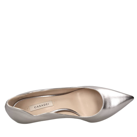 Casadei Scarpe con Tacco Argento da donna