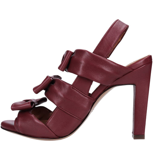 CHIE Sandali Bordeaux da donna