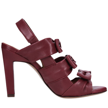 CHIE Sandali Bordeaux da donna