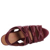 CHIE Sandali Bordeaux da donna