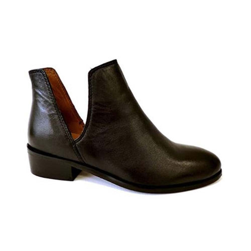 SCARPA DONNA PELLE F.DO GOMMA