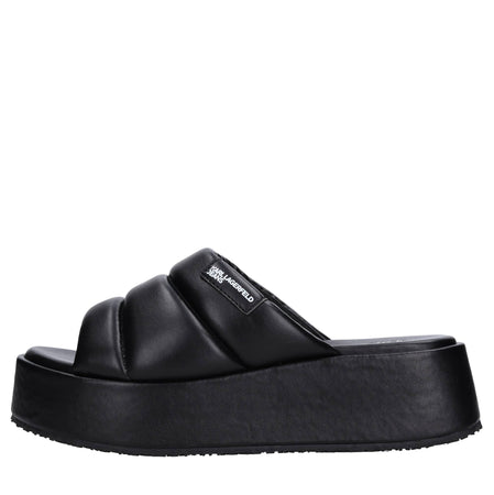 KARL LAGERFELD JEANS Sandali Nero da donna
