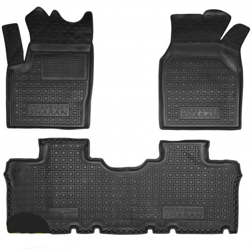 Tappetini di gomma su misura per Volkswagen Sharan (1995-2010)