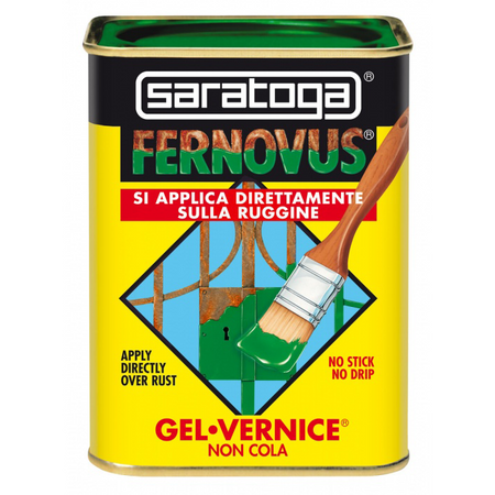 Saratoga Fernovus micaceo 750ml smalto formula gel diretto su ruggine