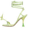 3JUIN Sandali Verde da donna