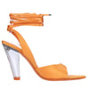 3JUIN Sandali Arancio da donna
