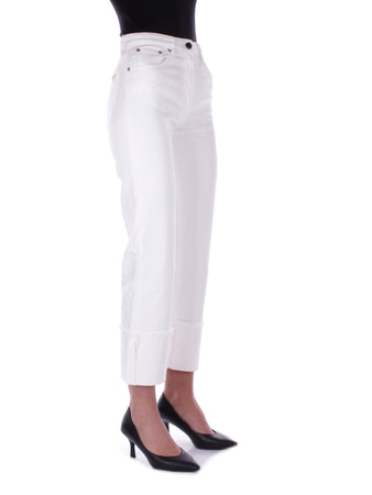Semicouture Jeans Bianco da donna