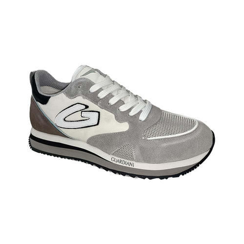 WEN 0092 LOW M SUEDE/S.FABR/SUE.GRE Y/WHITE/D.GREY