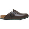 Sabot uomo Birkenstock Boston Pro marrone in pelle 1026187