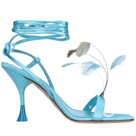 3JUIN Sandali Azzurro da donna