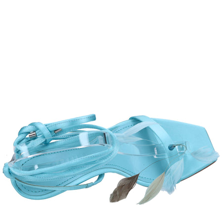 3JUIN Sandali Azzurro da donna