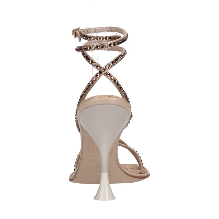 3JUIN Sandali Beige da donna