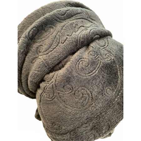 Coperta in flanella con decorati Pled morbido e caldo 130 x 160 cm