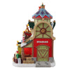Zoo di Babbo Natale decorazione per villaggio natalizio in poliresina con luci