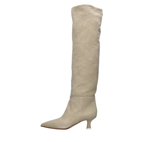 3JUIN Stivali Beige da donna