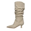 3JUIN Stivali Beige da donna