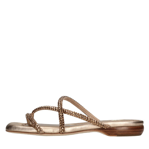 ASH Sandali Oro da donna