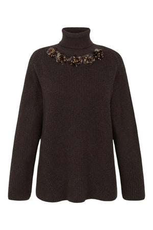 Parosh Maglie Marrone da donna