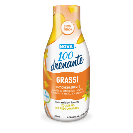 Nova 100 drenante grassi bipack 300ml + 300ml