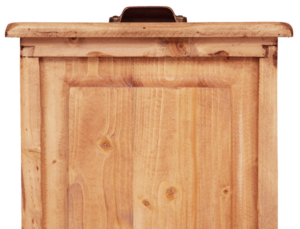 Biscottini Cassettiera Biscottini Country legno massello tiglio 6 cassetti 63x41x120 Made