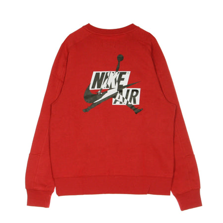 JORDAN Felpa Girocollo Uomo Jumpman Classics Crew Gym Red/gym Red/gym Red da uomo