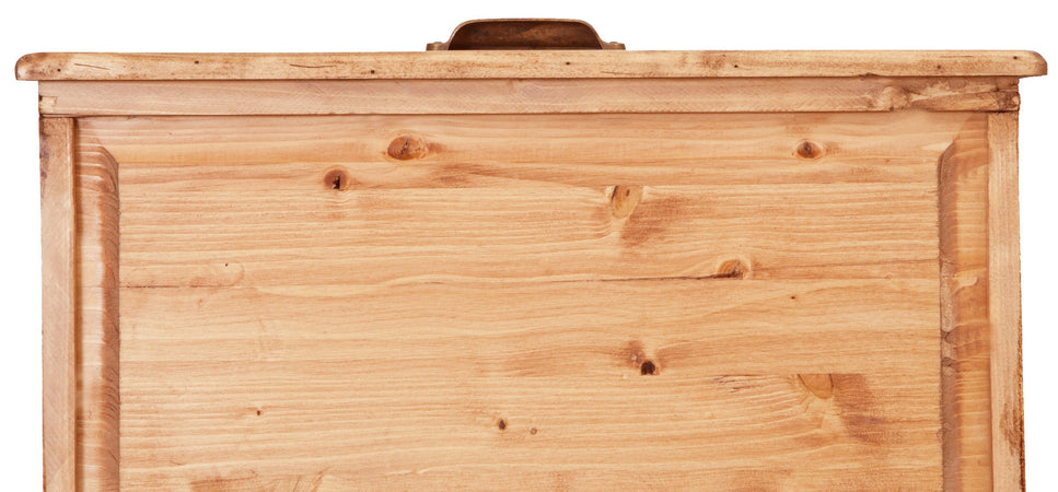 Biscottini Biscottini Cassettiera Country legno massello tiglio 8 cassetti 116x41x100