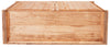 Biscottini Cassettiera Country in legno massello di tiglio finitura naturale L116xPR41xH100 cm. Made in Italy