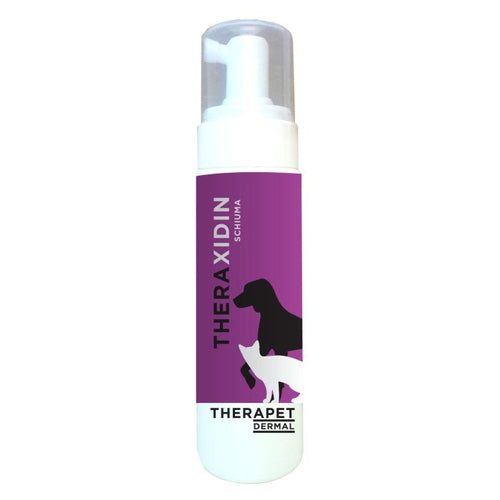 Theraxidin schiuma dermatologica 200 ml cani gatti