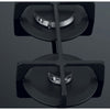 Indesit ING 61T/BK Piano cottura a gas cm. 59 - vetro nero