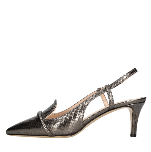 Parosh Scarpe con Tacco Grigio da donna