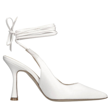 Parosh Scarpe con Tacco Bianco da donna