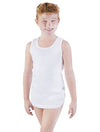 Nazareno Gabrielli 3 Canotte Spalla Larga Bimbo Cotone Mercerizzato 100%
