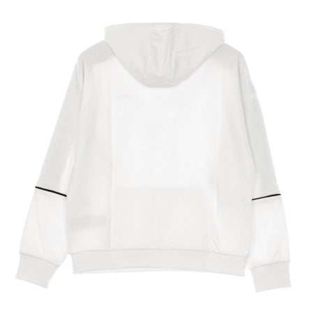 FILA Felpa Leggera Cappuccio Donna Tavora Hoody Bright White/black da donna