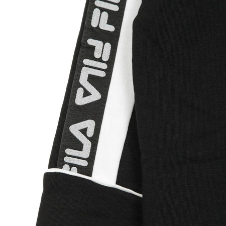 FILA Felpa Leggera Cappuccio Donna Tavora Hoody Black/bright White da donna
