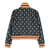 FILA Giacca Tuta Donna Hamo All Over Print Jacket Black Iris/cinnamon Stick da donna