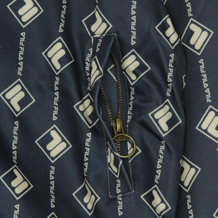 FILA Giacca Tuta Donna Hamo All Over Print Jacket Black Iris/cinnamon Stick da donna