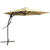 Ombrellone da Giardino Sistema Apri&Chiudi Decentrato 3 mt Impermeabile Beige Airvent