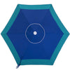 Ombrellone Mare Spiaggia Giardino Acciaio Grande 210cm con Custodia Bicolore