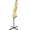 Ombrellone da Giardino Sistema Apri&Chiudi Decentrato 3 mt Impermeabile Beige Airvent