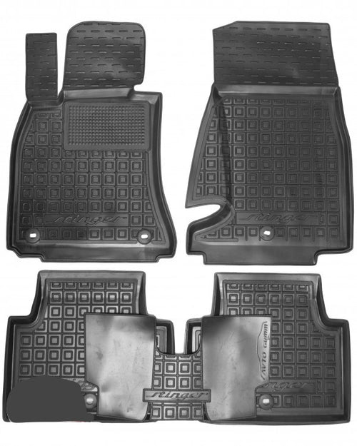 Tappetini di gomma su misura per Kia Stinger (2017+) 4WD