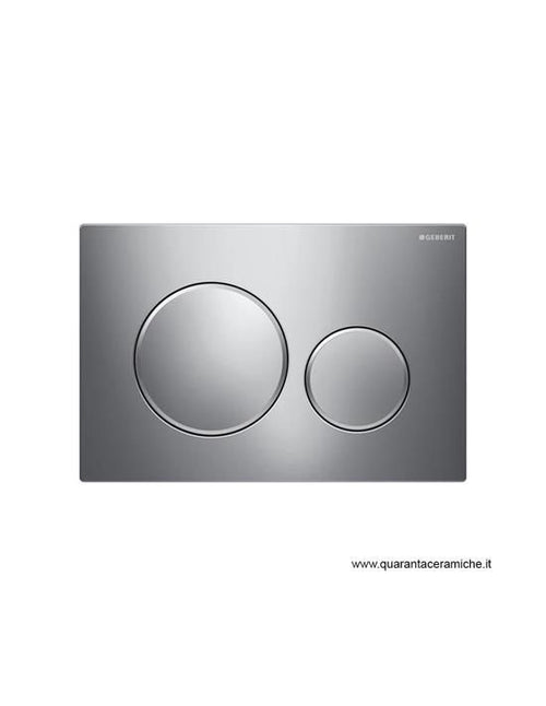 Geberit 115.882.kh.1 placca di comando sigma 20 cromo satinato