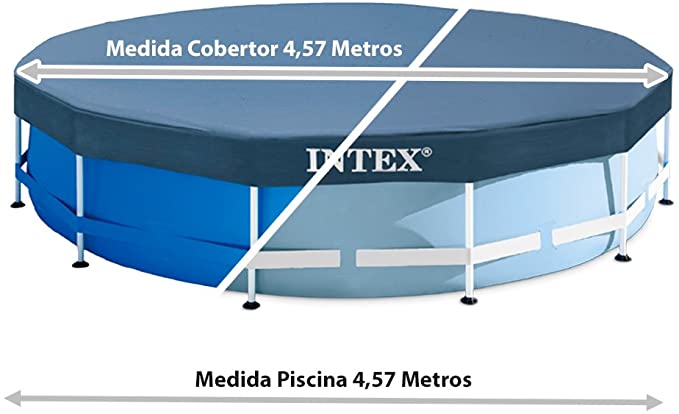 Telo di ricambio per copertura piscina Frame tonda Intex e Bestway