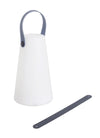 Lampada a led party cil in acciaio per uso interno ed esterno Ø 12 a - h 20 cm
