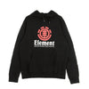 ELEMENT Felpa Cappuccio Uomo Vertical Hood Flint Black da uomo