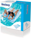 Materassino gonfiabile matrimoniale da mare Bestway doppio comfort 193 x 142 cm