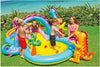 Piscina gonfiabile Dinosauro con spruzzo per bambini 297 x 193 cm
